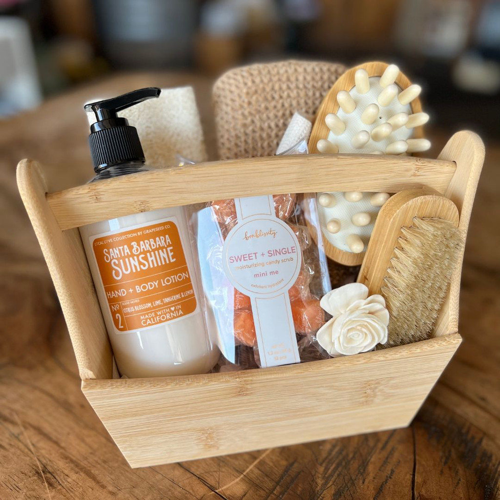 Santa Barbara Sunshine Wooden Spa Caddy