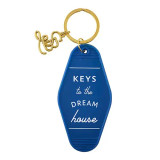 Keys to the Dream House - Vintage Style Motel Keychain