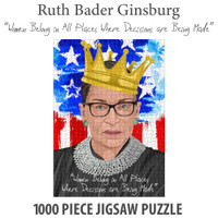 The Notorious RBG Puzzle 1,000 Pieces