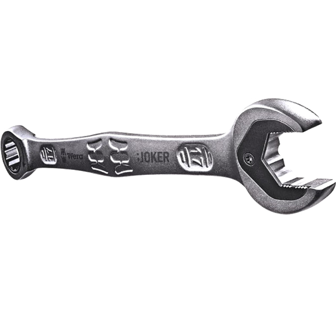 WERA Joker Metric & Imperial Combination Ratchet Open End Ring Spanner All  Sizes