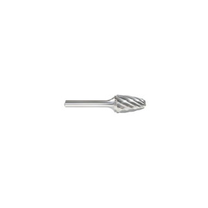 SF-5NF Round Nose Tree Single Aluma Cut Carbide Burr SF-5NF Round Nose Tree Single Aluma Cut Carbide Burr