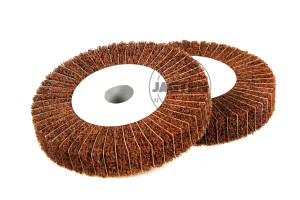 6" x 1" x 1" Unmounted Interleaf Flap Wheel 6" x 1" x 1" Unmounted Interleaf Flap Wheel