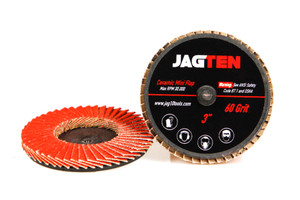 3" Ceramic Mini Flap Disc - 10 Pack 3" Ceramic Mini Flap Disc - 10 Pack
