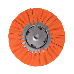 8" x 3" x 5/8" - 16 Ply Orange Mill Treated Airway Buff 8" x 3" x 5/8" - 16 Ply Orange Mill Treated Airway Buff