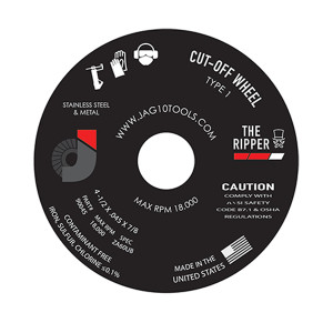 4-1/2" x .045 x 7/8" Zirconia Premium Cut-Off Wheels - 25/pack 4-1/2" x .045 x 7/8" Zirconia Premium Cut-Off Wheels - 25/pack