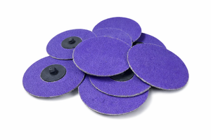  3" Premium Double Sided Ceramic Quick Change Disc - 15 pack