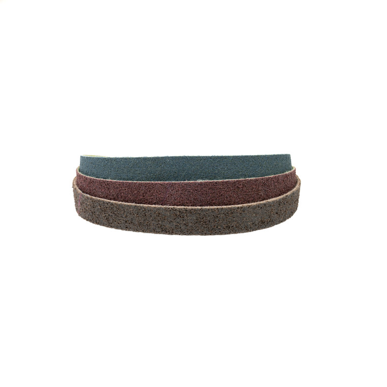 1" x 30" Surface Conditioning Sanding Belt - 5 Pack