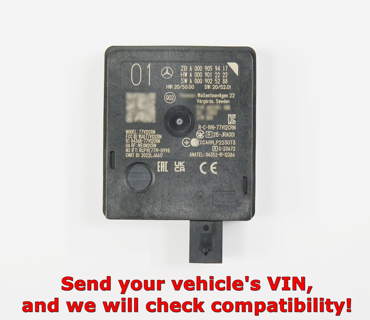メル55490 Genuine Mercedes 0095426817, A0095426817 Air Charge