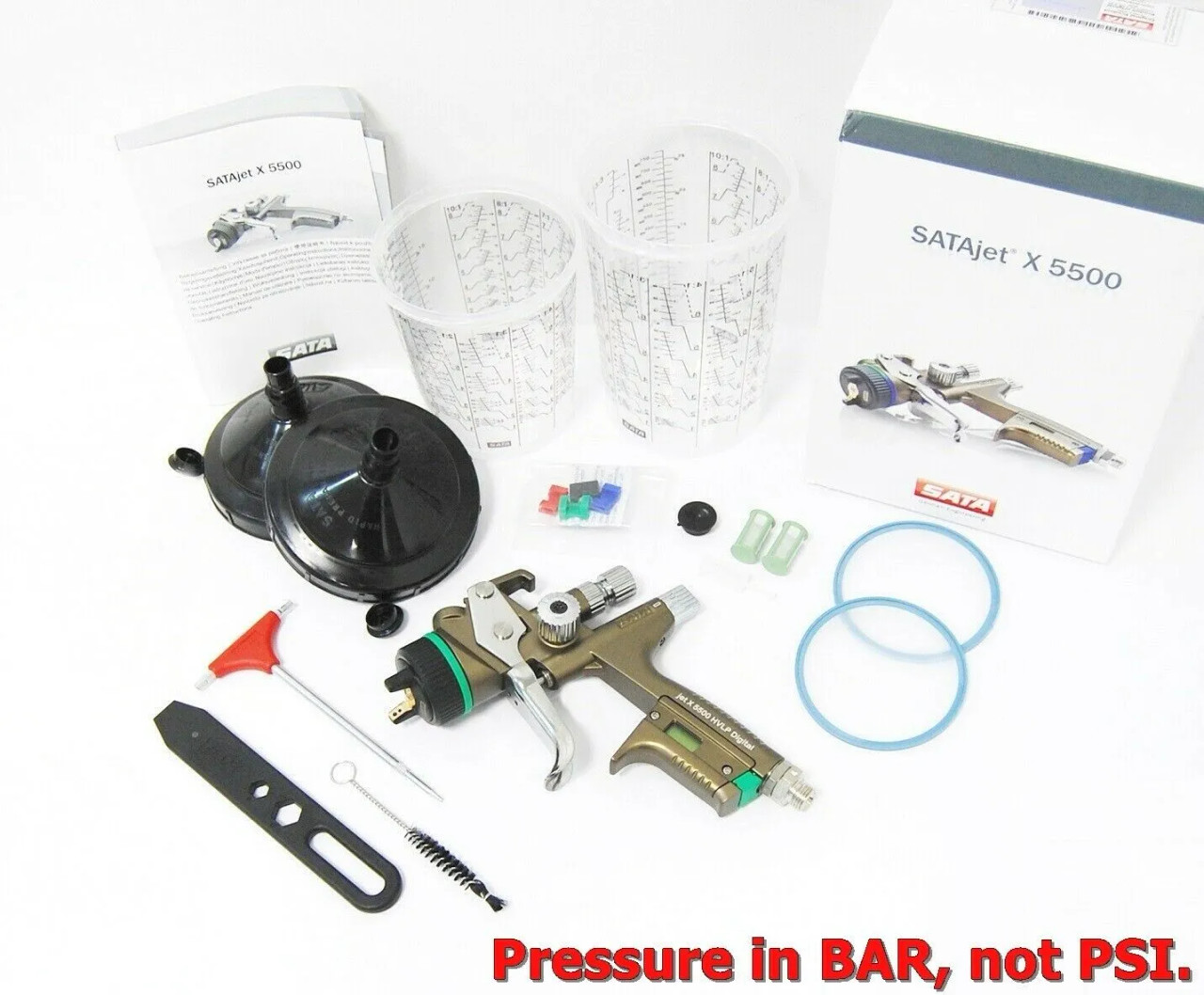 新品 SATA JET X5500 PHASER RP 1.3 I nozzle メンテナンス SATAjet X