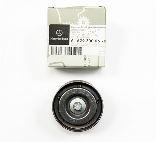A6292000670 MERCEDES BENZ ENGINE OM629 GUIDE PULLEY TO OIL FILTER HOUSING