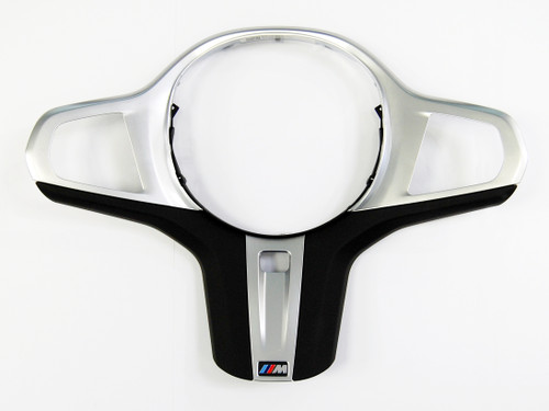 Bezel trim for BMW steering wheel