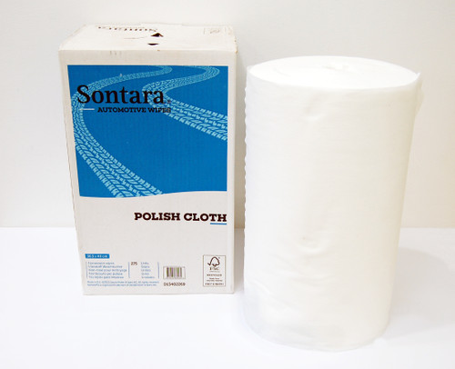 Sontara Polish Wipes Cloth 275pcs D13402269 for Chrome Paint Detailing Interior