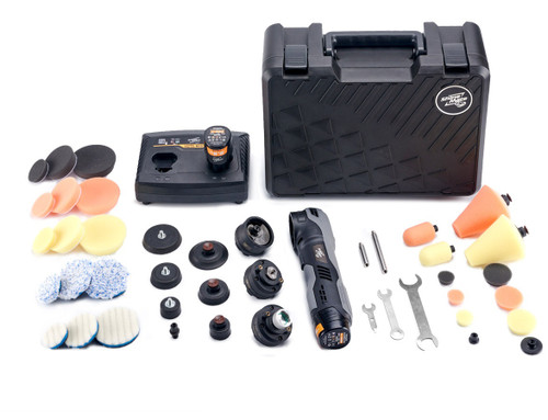 SHINE MATE EB210 Cordless Rotary and Orbital Polisher kit