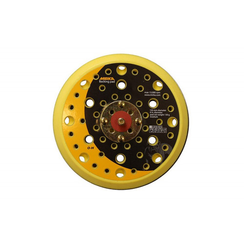 Mirka Backing Pad 150mm 5/16" Grip 51 holes for Deros Net Sanding Medium Density