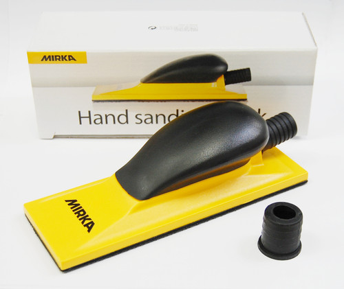 Mirka Sanding Block Premium Yellow 70 x 198 mm 22H Dust-Free 8391500111