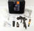 Walcom Genesi Carbonio 360 Evo Halo Digital CLEAR Spray gun 1.3 Nozzle