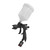 Walcom Genesi Carbonio 360 Evo Halo Digital CLEAR Spray gun 1.3 Nozzle w/ Cup