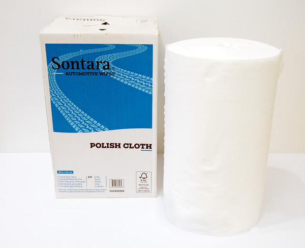 Sontara Polish Wipes Cloth 275pcs D13402269 for Chrome Paint Detailing Interior