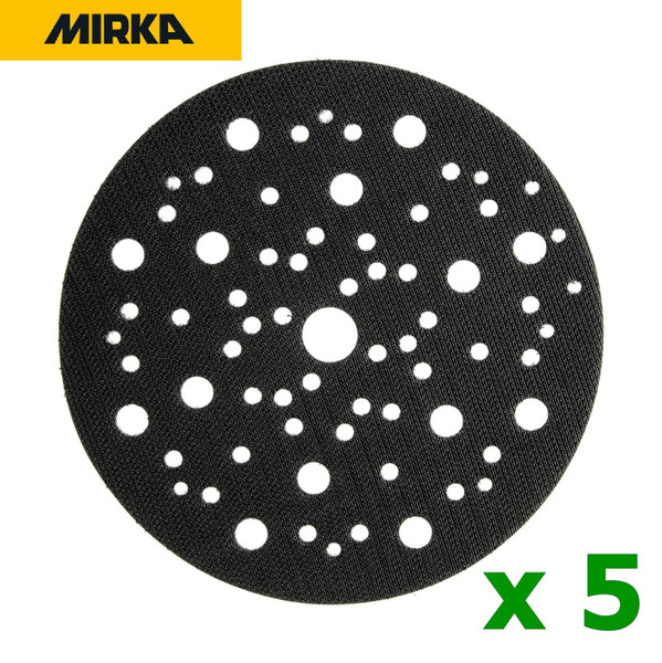 Mirka Backing Pad Saver 150mm 8295610111 Sanding Pads Saver 5x Pack