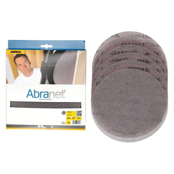 Mirka Abranet Sanding Discs 225mm Box of 10 P80 - P240 Grit
