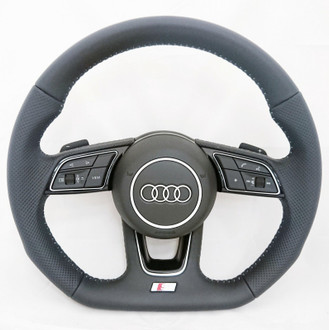 audi a4 steering wheel upgrade