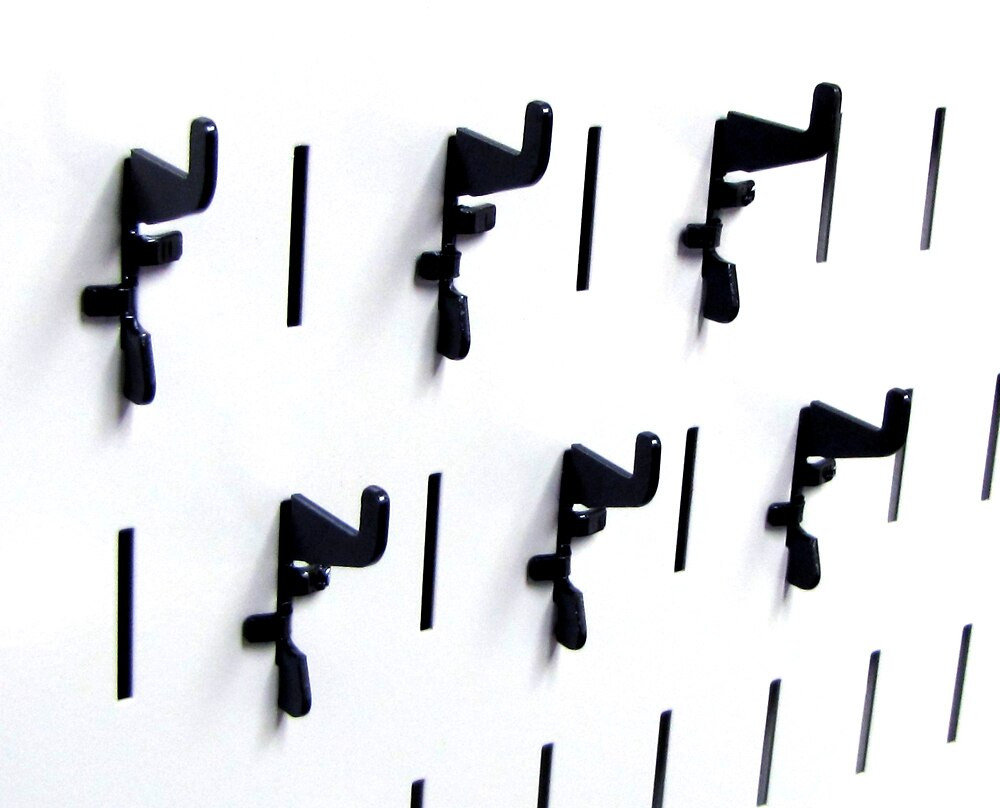 Standard Slotted Gun Rack Hook (6) Pack 7/8in Reach 10HS001