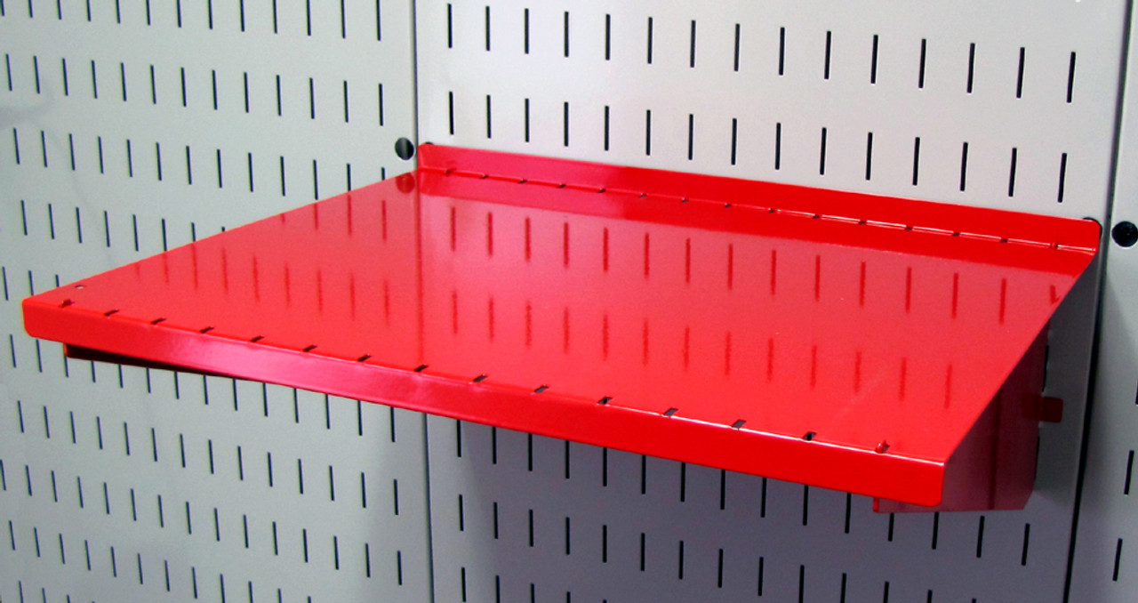 Wall Control ASM-HS-1694 B Pegboard Paper Towel Holder and Dowel Rod Pegboard Shelf Assembly for Pegboard Only