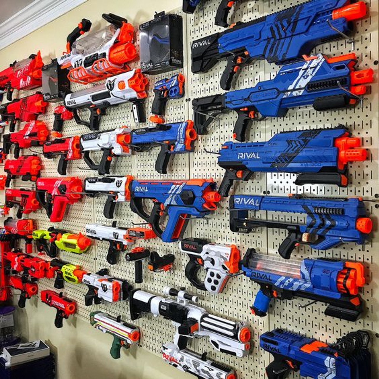 Gun Rack Pegboard Tactical Firearm Storage Panel