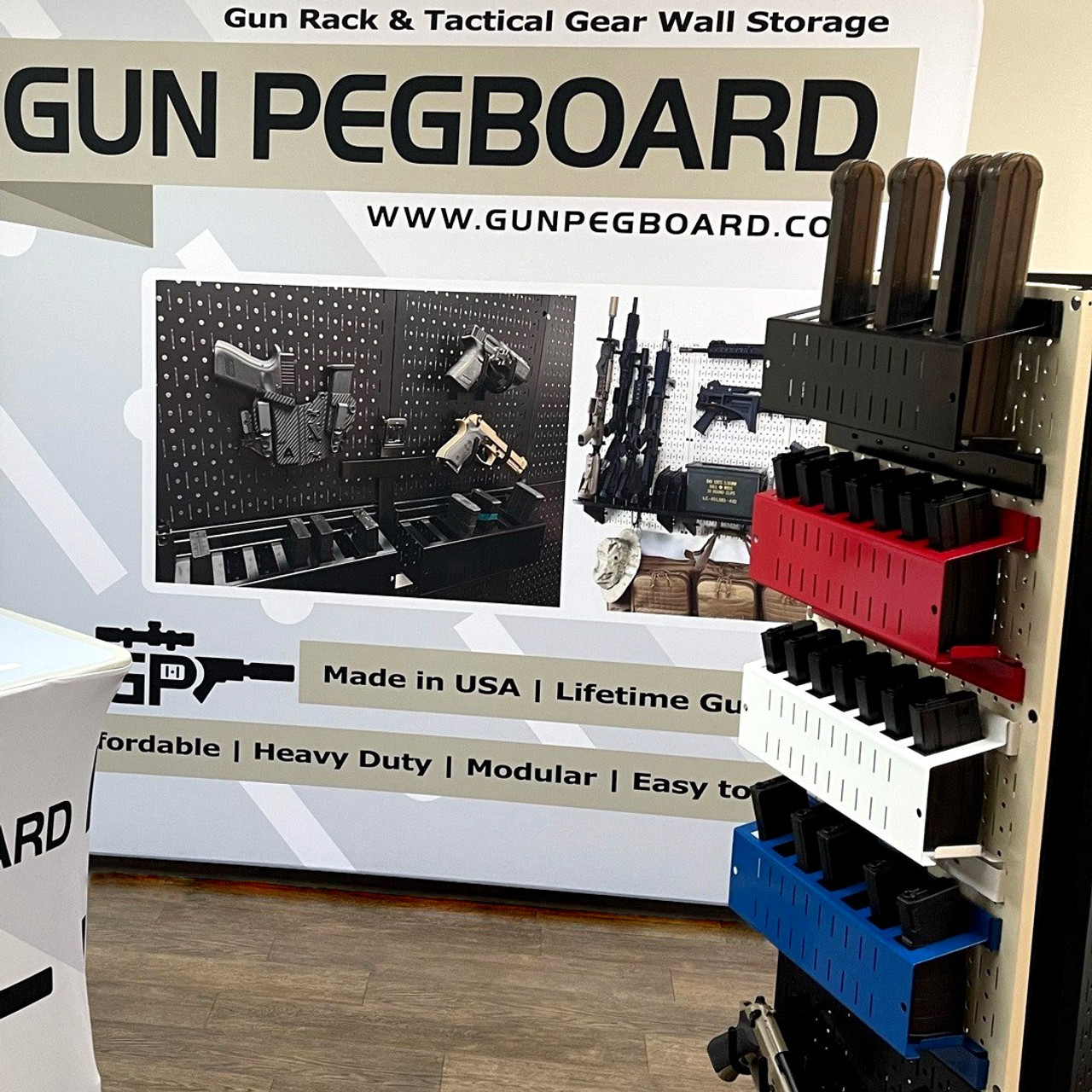 Magnum Tactical Gun Rack Firearm Wall Storage Competitive Shooter Marksman  Kit