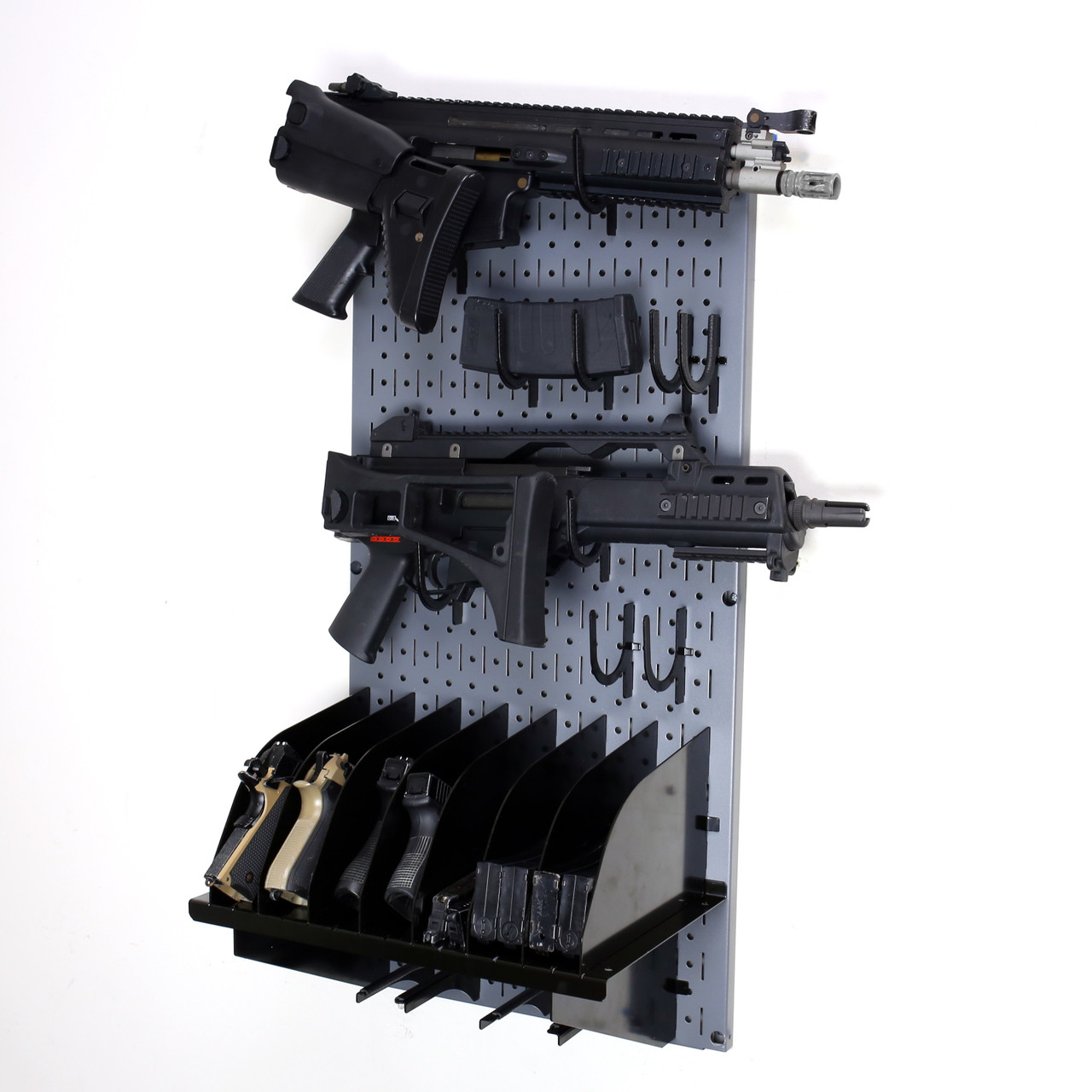 Magnum Tactical Gun Rack Firearm Wall Storage Competitive Shooter Marksman  Kit