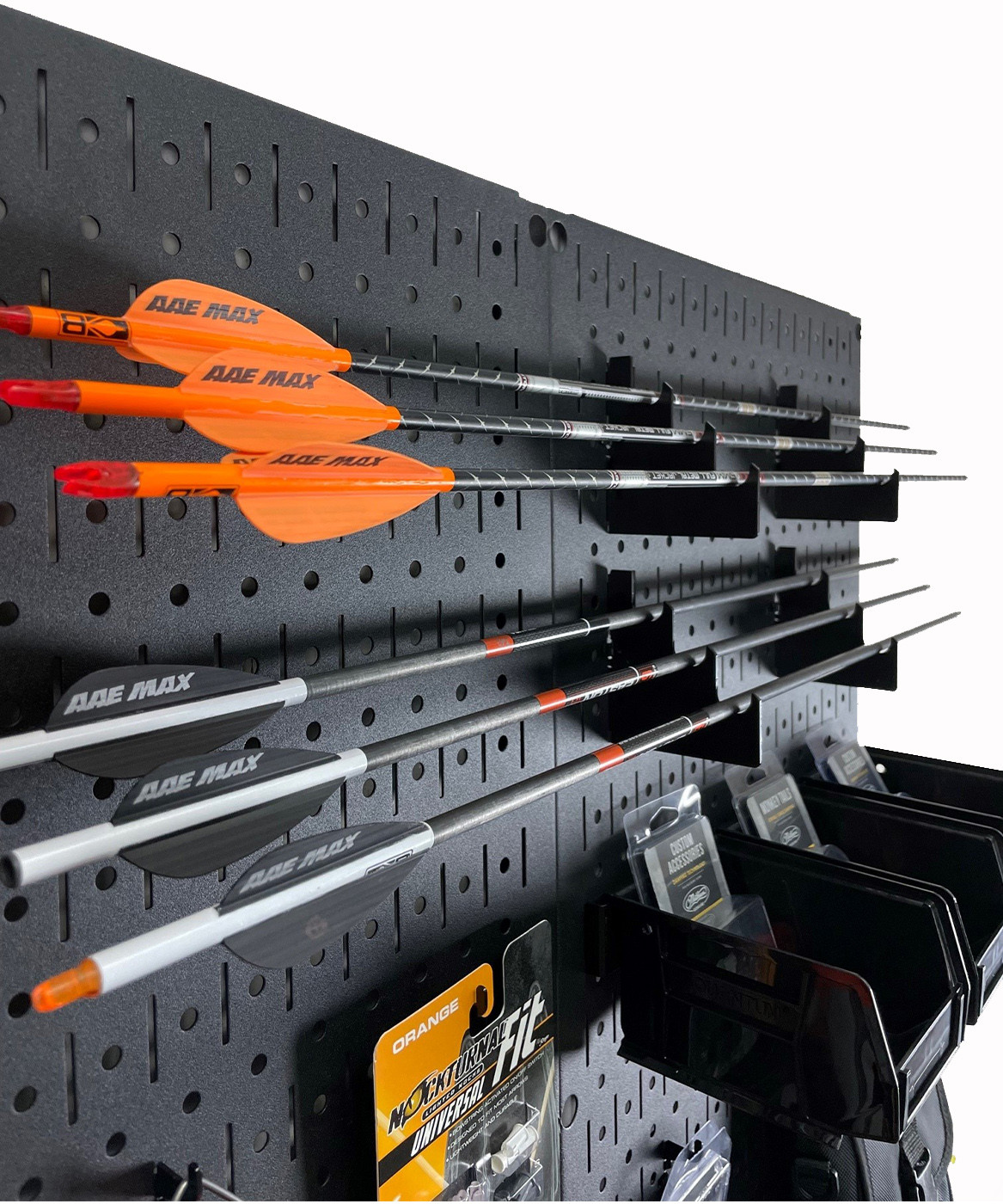 Archery Compound Bow Arrow Holder Wall Storage Organizer