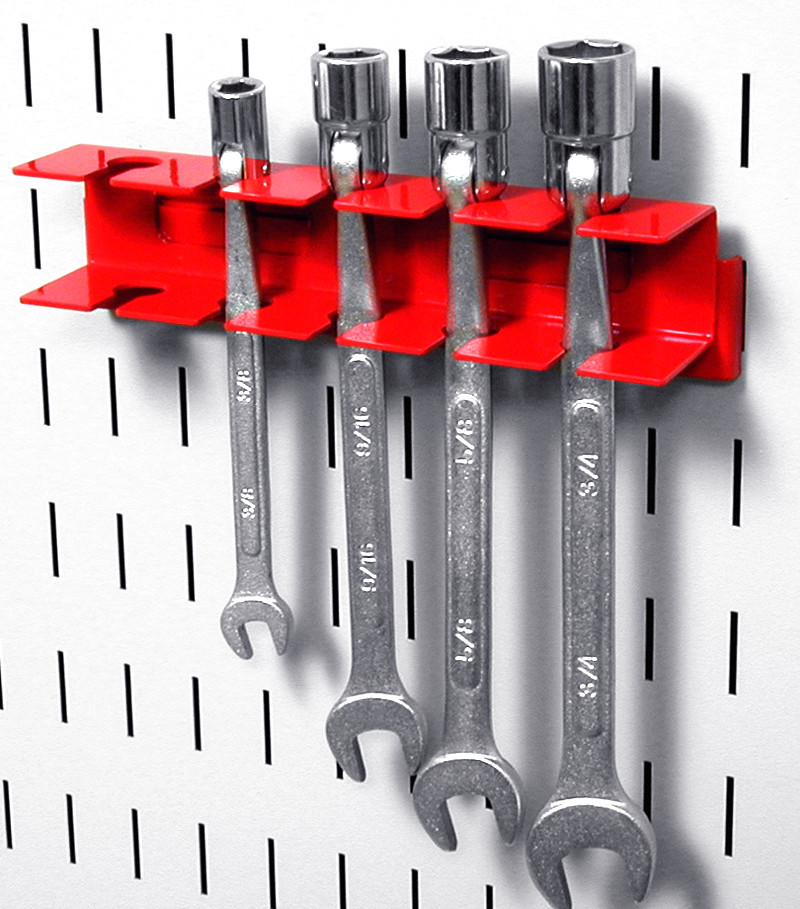 Slotted Gun Rack Tool Holder Metal Gun Tool Bracket