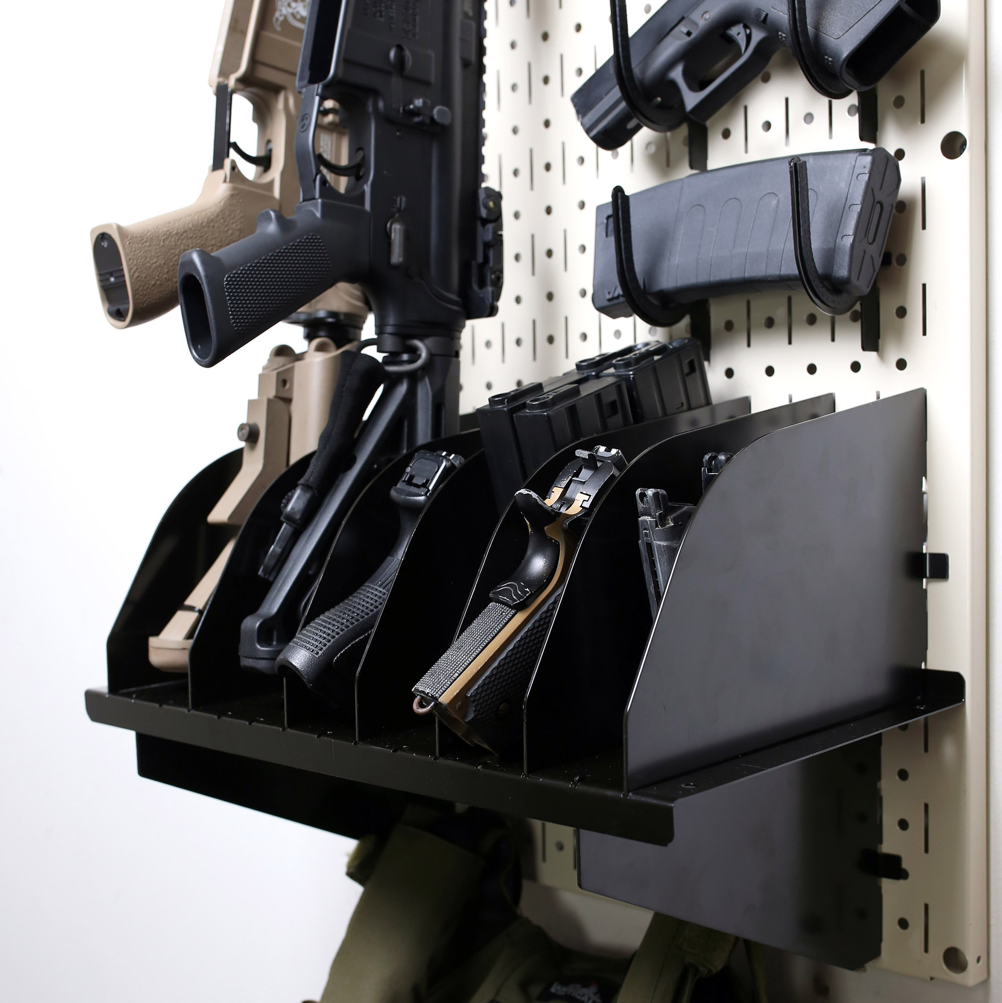 Sportsman Essentials Gun Wall Rack Fire Arm Tactical Storage Marksman Kit
