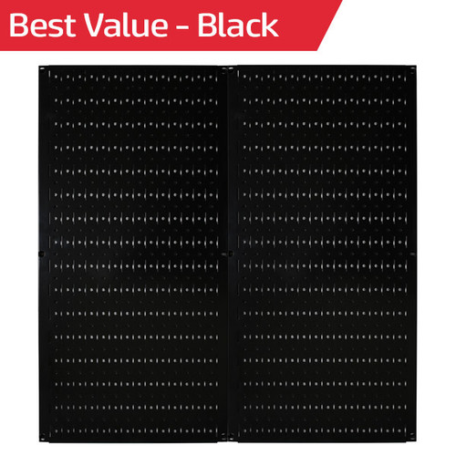 Best Value Dual Gun Pegboard Black Metal Gun Wall Rack Panels