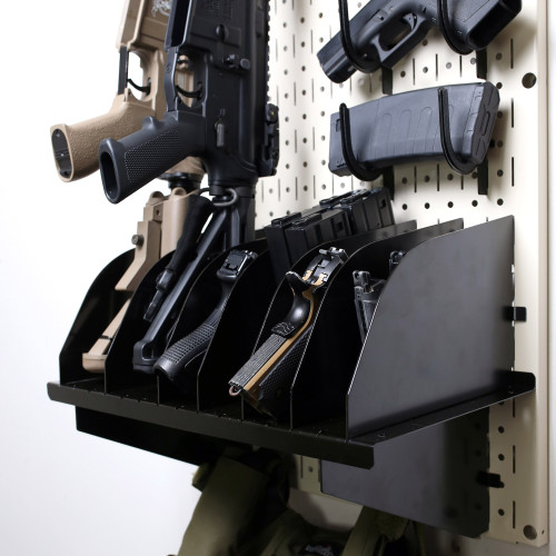 Gun Rack Pegboard - Tactical Gear Wall Gun Rack Storage