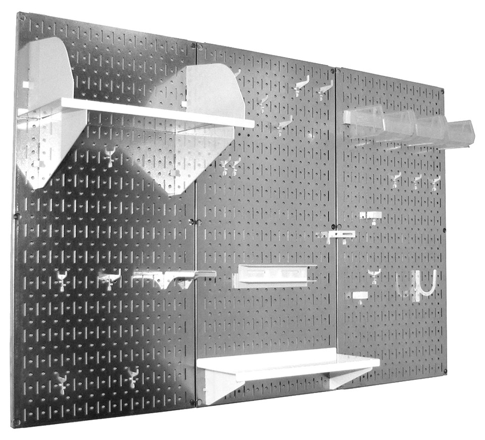 Galvanized Steel Pegboard Workbench Gunsmith Tool Organizer Set