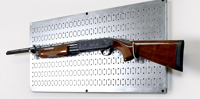 Gun Pegboard Wall Rack Display
