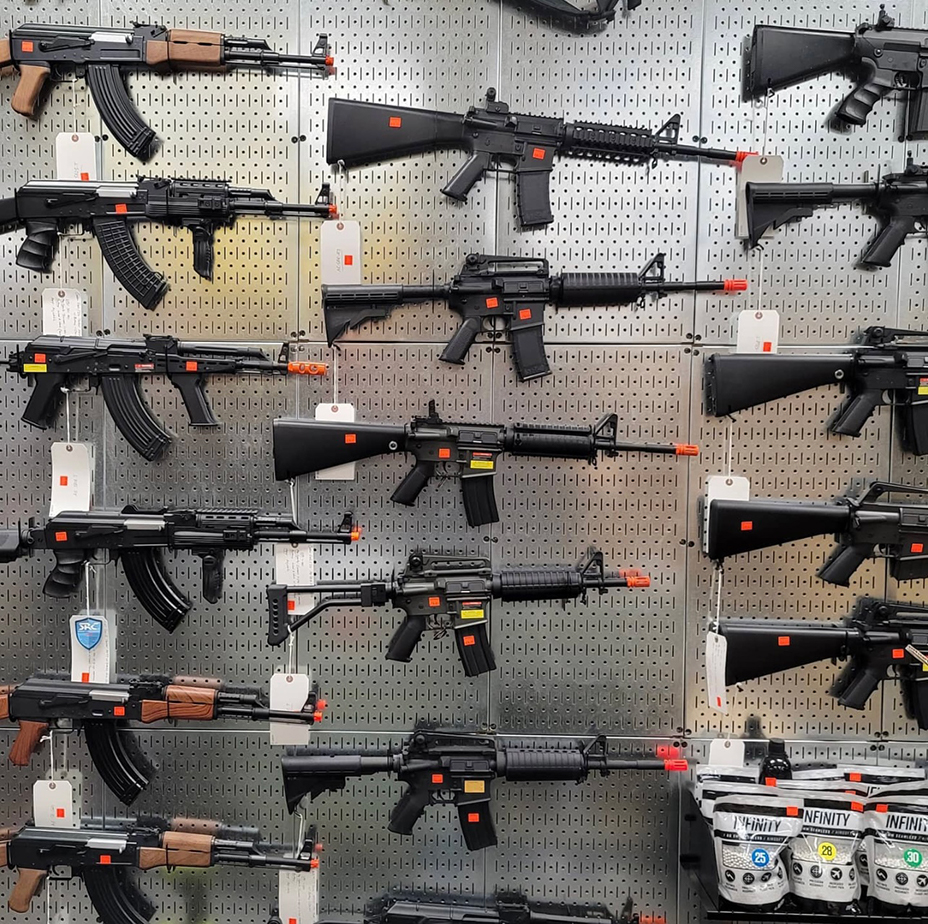Airsoft Retail Display