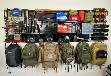 Survival Gear Storage