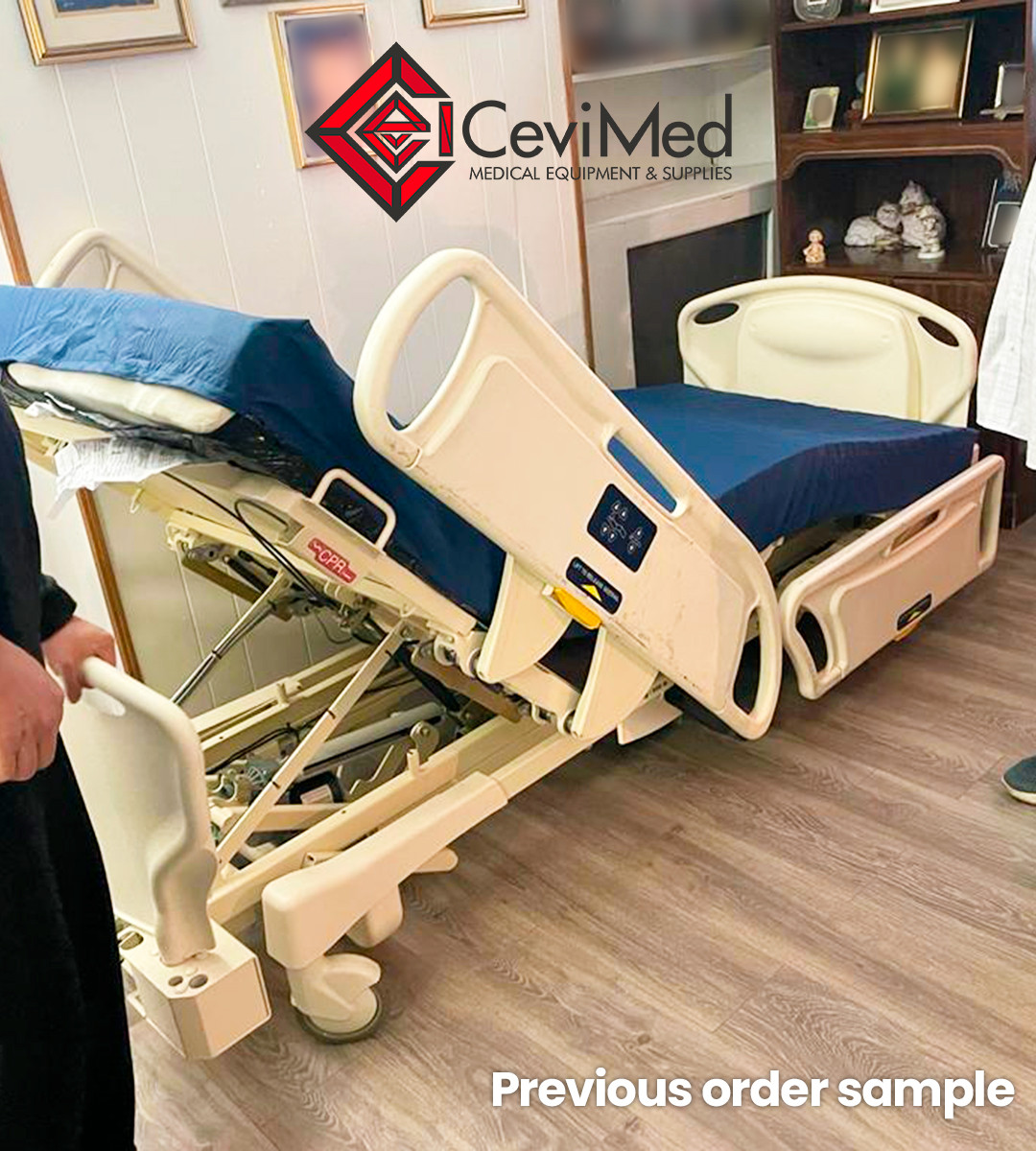 Stryker FL28C Electric Hospital Bed Refurbished