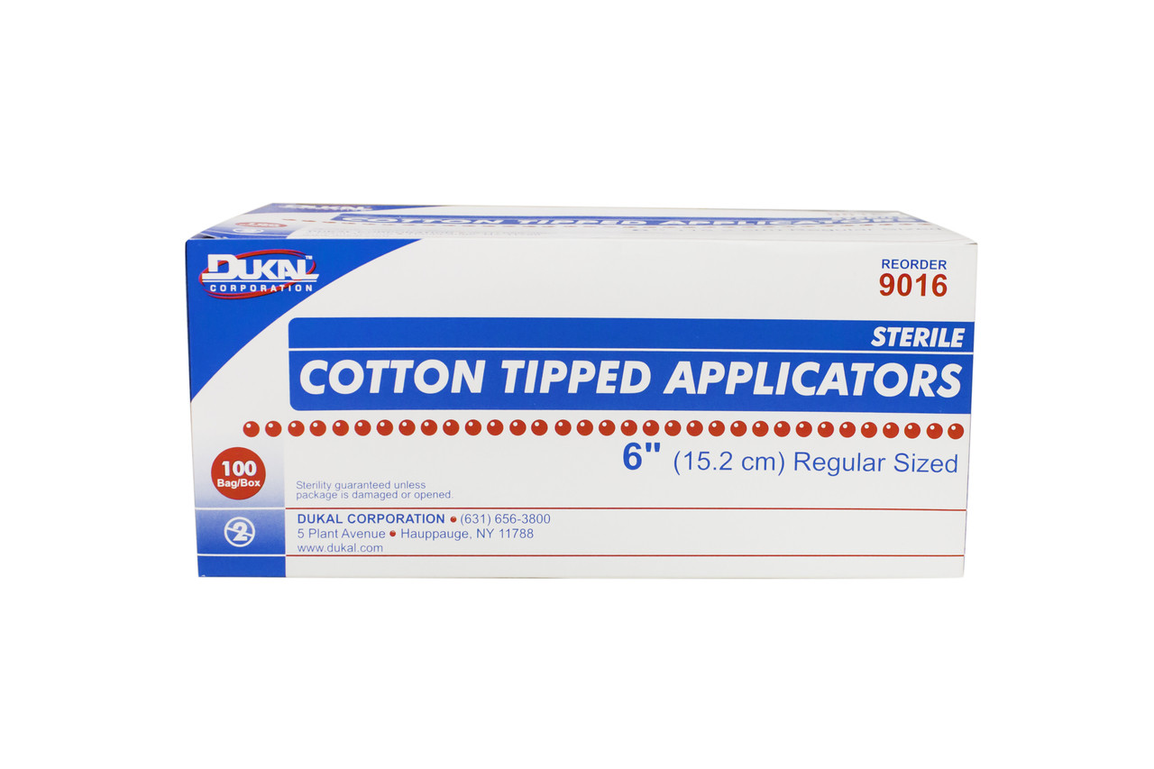 Dukal 9016 Cotton Tipped Applicator