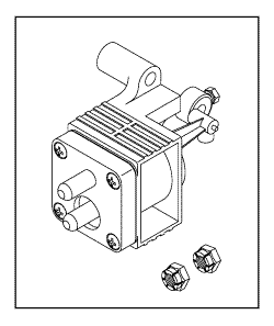 Air Pump Repair Kit Replacement OEM Part (OEM Part Not Available)