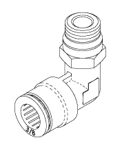 Hytrol 951.0034 | SWIVEL ELBOW - 3/8
