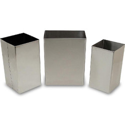 Detecto Step-On Can Stainless Steel Waste Receptacle