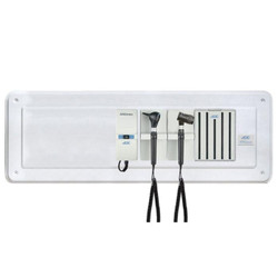 ADC Adstation 5611-35 3.5V Wall Otoscope-Dermascope Diagnostic Set with Wallboard for ADView 2 ADC Adstation 5611-35 3.5V Wall Otoscope-Dermascope Diagnostic Set with Wallboard for ADView 2