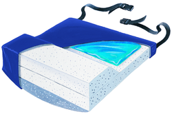 Skil-Care Anti-Thrust 16" Gel Pod Cushion Soft Base w/LSII Cover