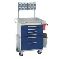 (discontinued) Detecto Whisper Series Loaded Anesthesiology Medical Cart