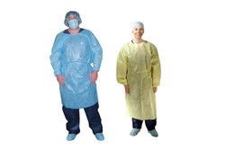Dukal™ 301BL Isolation Gown Blue OS Non-Sterile - 301BL