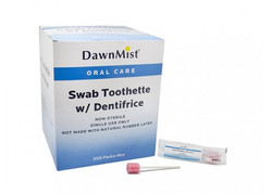 Dukal™ ST01 Swab Toothette w/ Dentifrice
