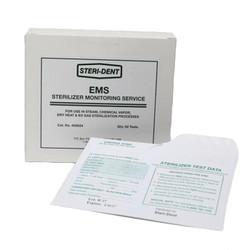 Opened product view of the 400633 SteriDent Spore Test Monitoring Service Dry Heat or Steam